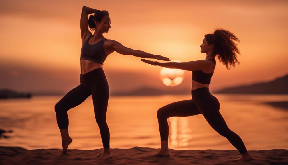 partner yoga for strength and connection