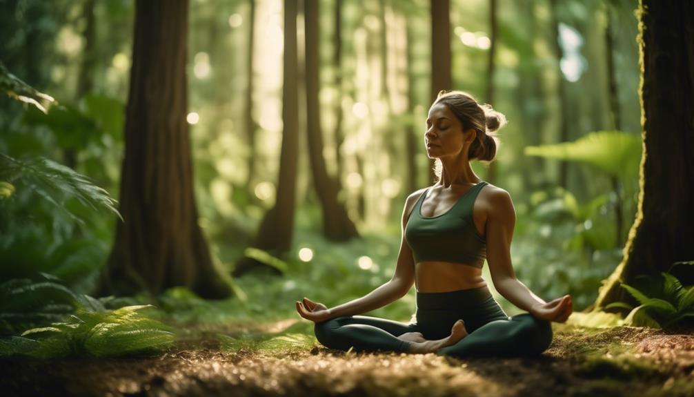 reconnecting with nature through yoga practice