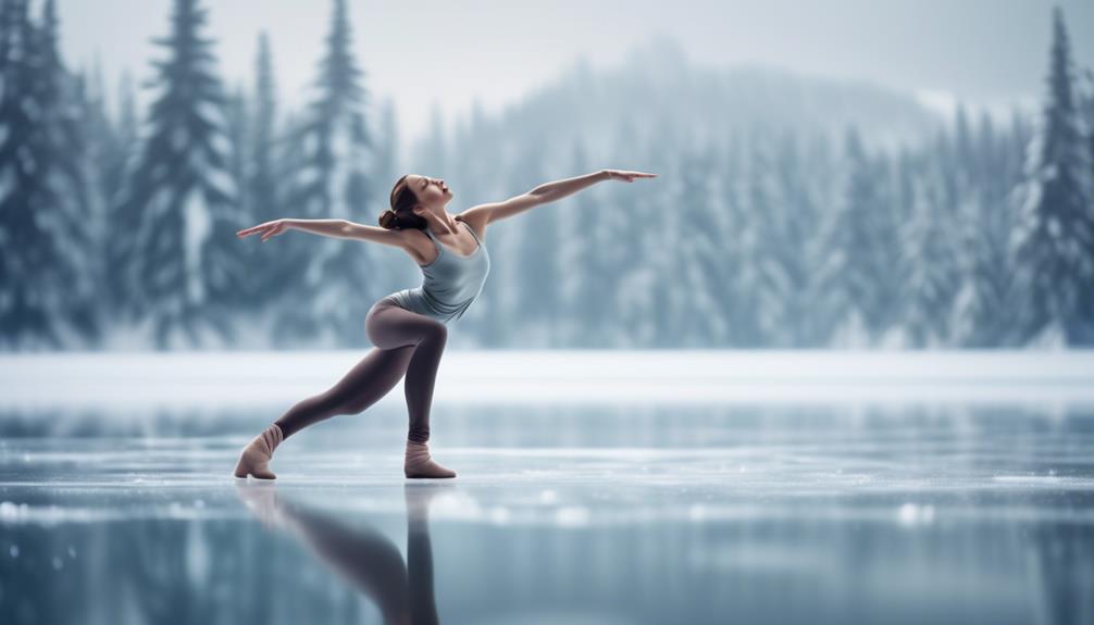 yoga for figure skaters on ice balance and flexibility