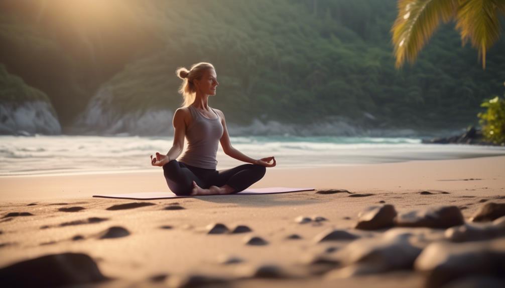 yoga routinen von sonnenaufgang bis sonnenuntergang